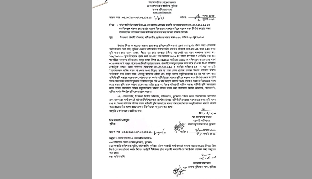 কুমিল্লা উত্তর বিএনপির আহ্বায়কের পদ পেলেন সেই আবুল কাশেম